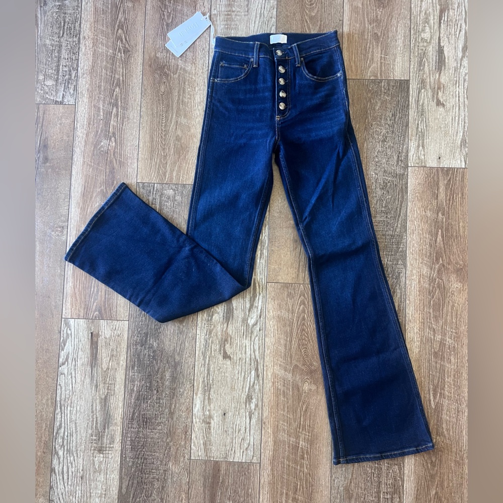 Boyish Indigo Wide Leg Jeans